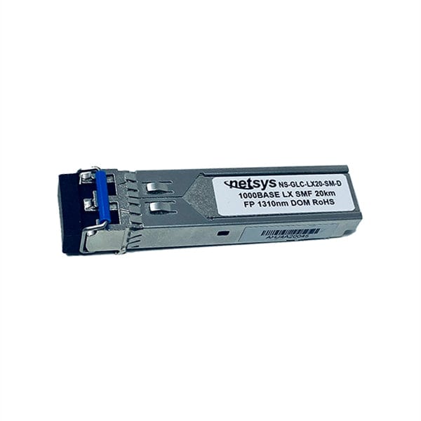 1.25Gbps SFP, Duplex LC, 1310nm, 20km, Single Mode - NS-GLC-LX20-SM-D